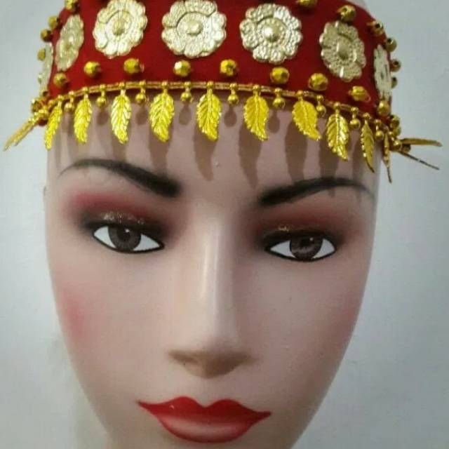Aksesoris kepala adat palembang // Gandik palembang // Mahkota baju adat palembang