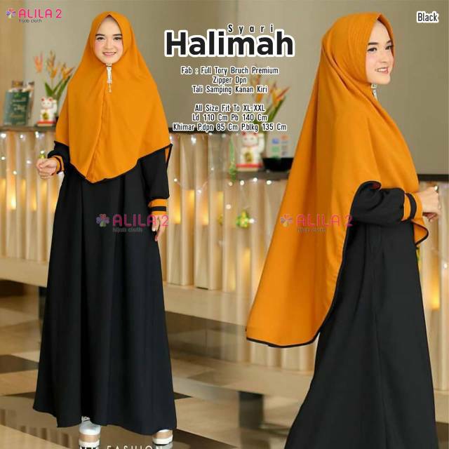 Halimah syar'i set // Alila Ori