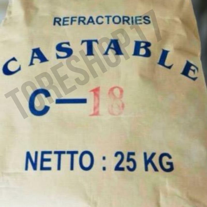 Castable C18 Semen Tahan Api