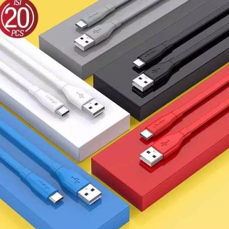 VTQY KABEL DATA VIVAN CBC100S For TYPE-C KABEL CHARGER VIVAN TYPE C KABEL CASAN VIVAN CBC100S TIPE C
