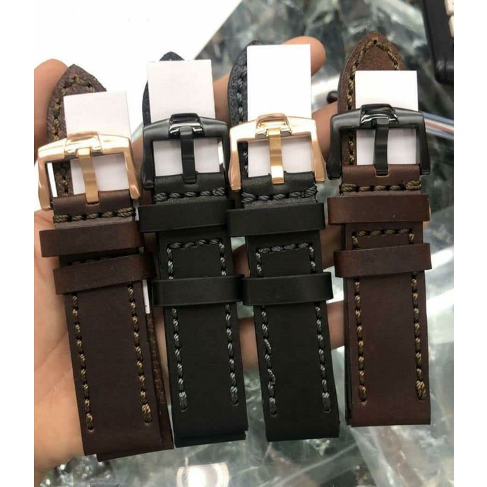 Tali Jam Tangan Alexandre Christie Strap AC 22mm 24mm Original Kulit Asli AC9205 AC6410 AC6280 AC628