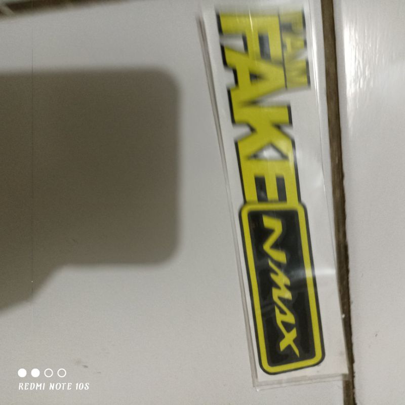 sticker cuting IAM fake vatio, pcx, aerox