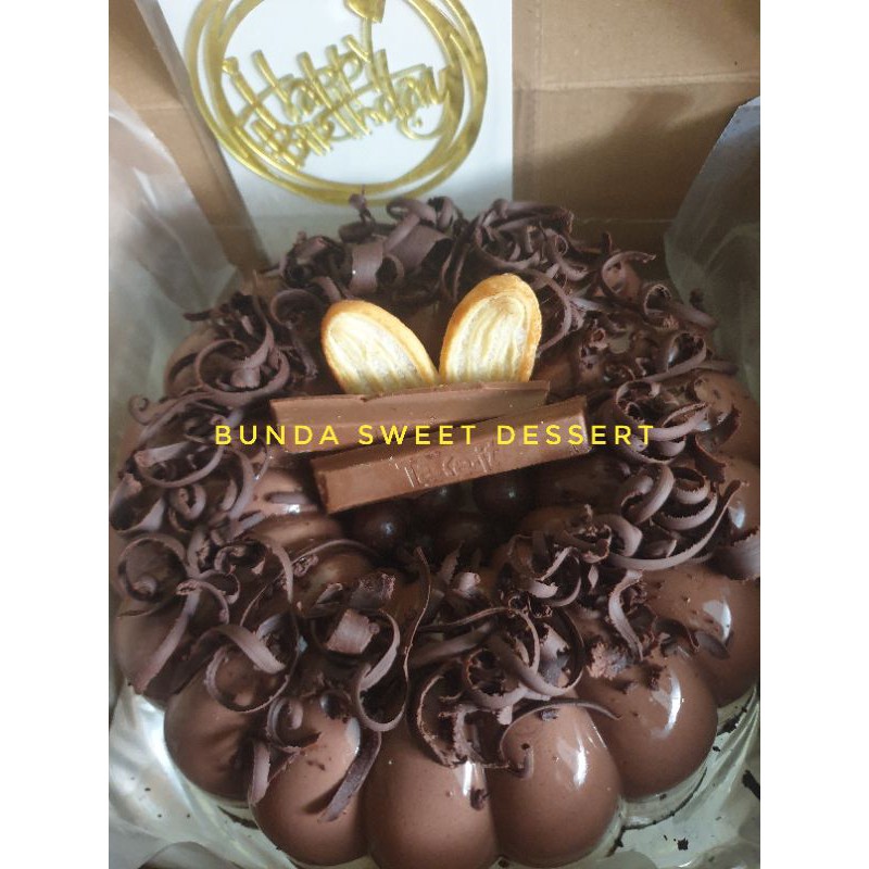 

Puding Coklat Kit kat