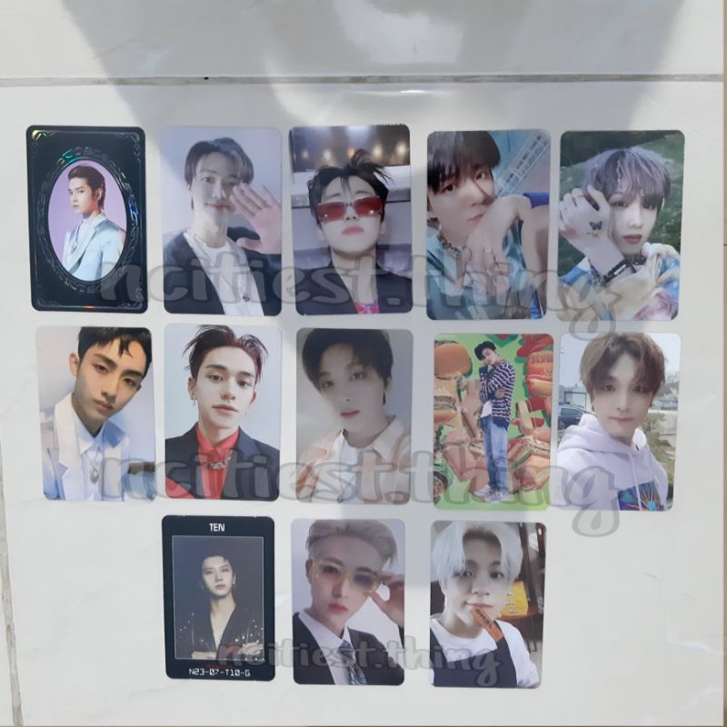 [BACA DESKRIPSI] PHOTOCARD NCT OFFICIAL Yearbook yb Taeyong, Jaemin AR Selca, Jaemin Agent, Jeno Hel