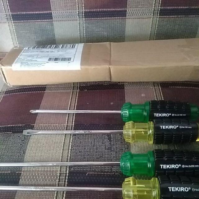 Tekiro Obeng Gagang Karet Ph2 Min - 6 X 150mm