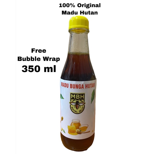 Madu Bunga Hutan MBH 350ml 100% Original