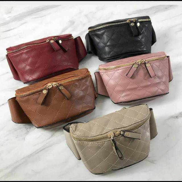 Weisbags Tas Pinggang Wanita Impor