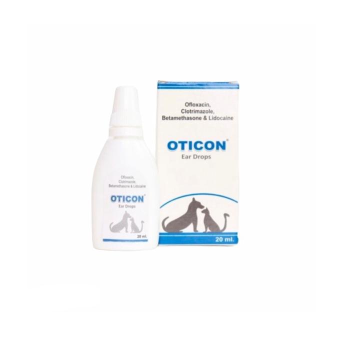 Oticon Ear Drops - Obat tetes Pembersih telinga Hewan Anjing Kucing