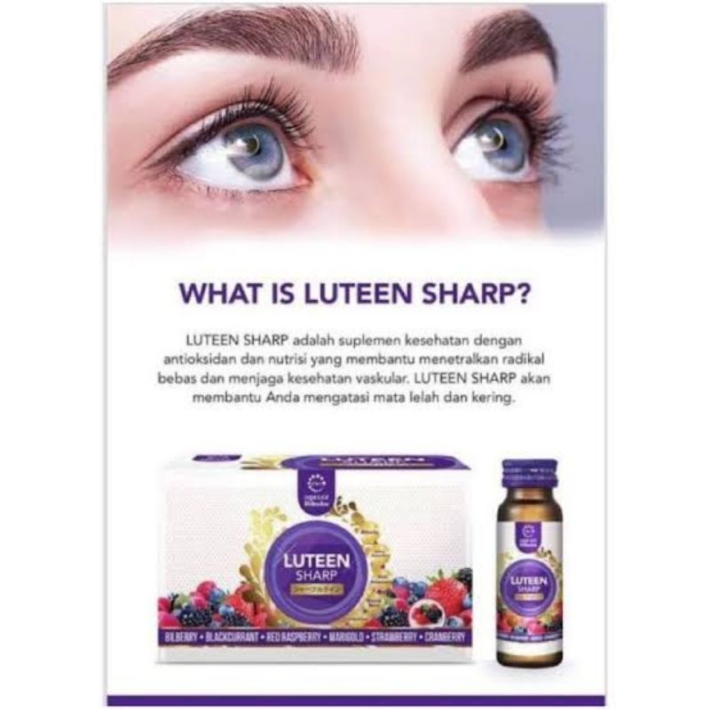 agelec bihaku luteen sharp 1box 10 botol