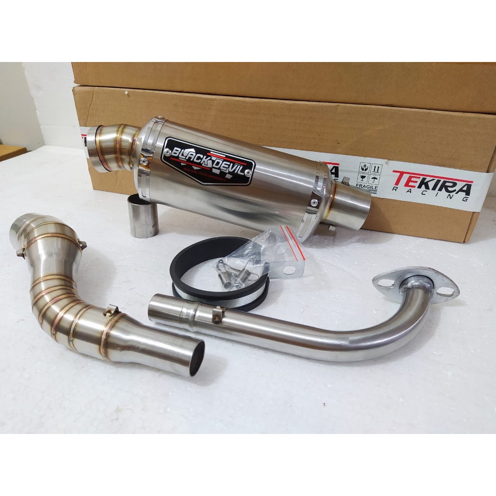 Kenalpot Knalpot Racing Mio Cw Soul Sporty M3 J Gt Z Xeon Spacy Beat Street Pop Esp Xride 115 125 Al