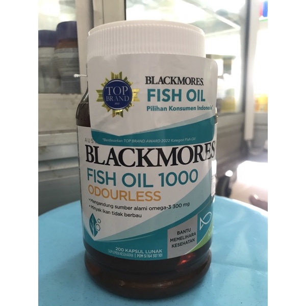 Blackmores Odourless fish Oil 1000 mg