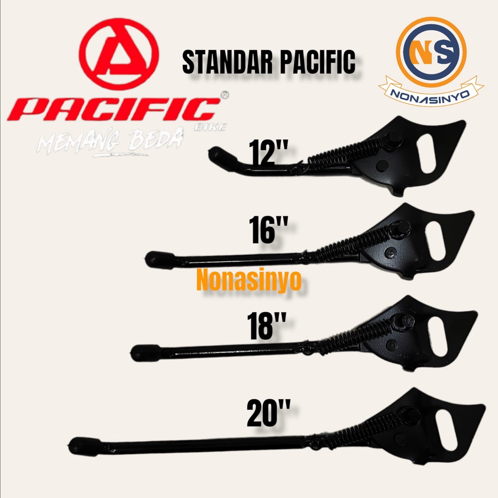 standar sepeda pacific 12 16 18 20inch