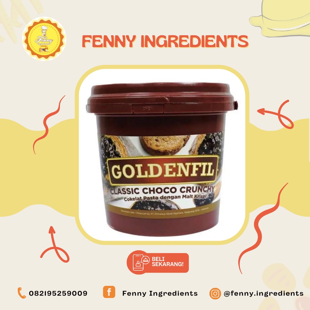

GOLDENFIL CLASSIC CHOCO CRUNCHY 1 KG