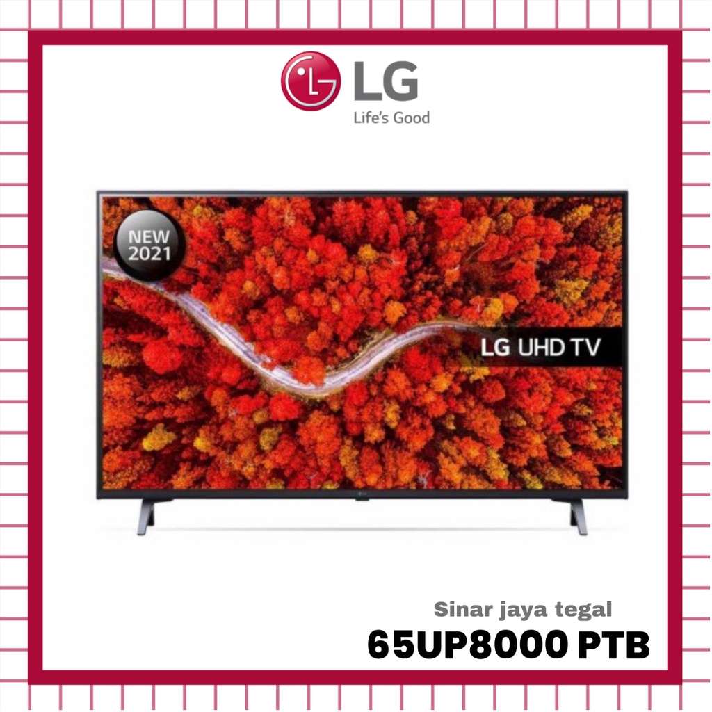 TV LED LG 65 INCH 65UP8000 PTB UHD 4K SMART TV UP8000