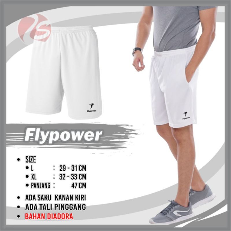Celana pendek putih badminton tenis voli pingpong training pendek putih bulutangkis murah celana pendek pria bagus ada saku kanan kiri resleting bawahan olahraga pria short white kolor putih tes tni polisi celana polos putih kantong resleting celana pria-4