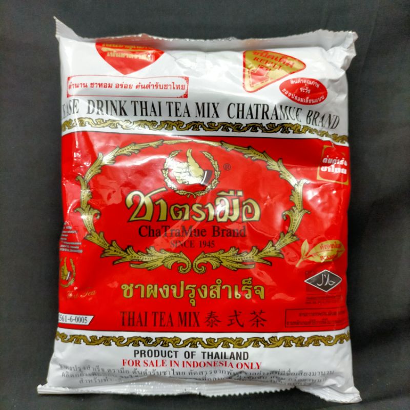

Drink thai tea mix chatramue thai tea 400gram