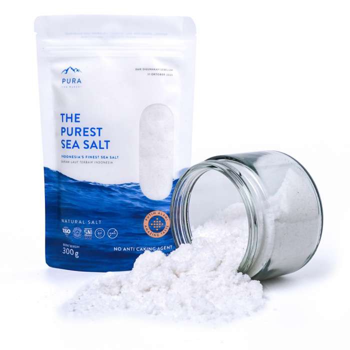 

PURA Purest sea salt - garam laut natural (halus) 300gr