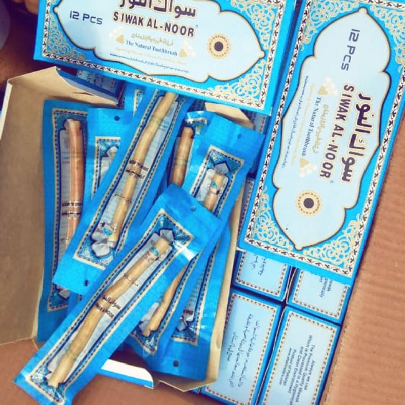 Siwak Al-Noor Kayu Siwak Pakistan Batangan Kayu Siwak | Kayu Siwak Al-Noor Pakistan