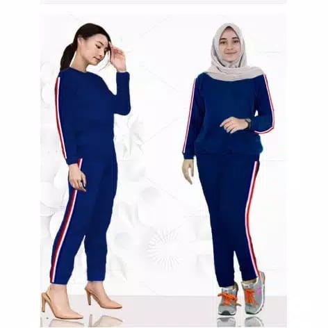 VGN SETELAN OLAHRAGA 01 LINA  / SETELAN TERLARIS / SETELAN TERMURA / MOTIF PITA NO SABLON