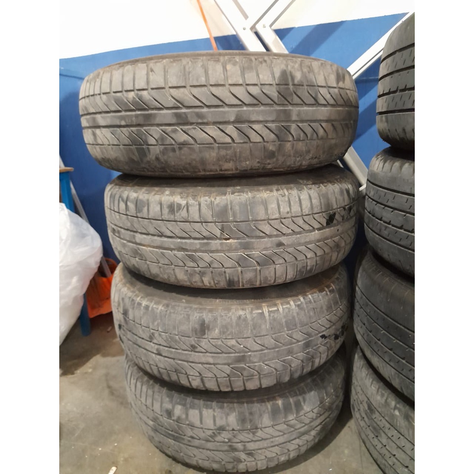 velg mobil bekas innova ring 17x7 pcd 5x114 et45 + ban 215 55