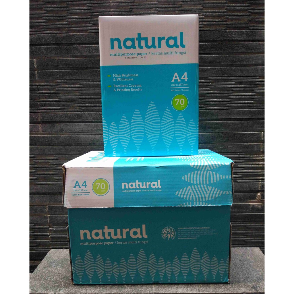 

Kertas HVS A4 Natural 70gr 70gsm 70gram