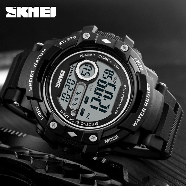 Jam Tangan Pria Digital Skmei DG1325 Water Resistant 50M - Jam Tangan Sport Skmei 1325- Jam Tangan Olahraga Digital