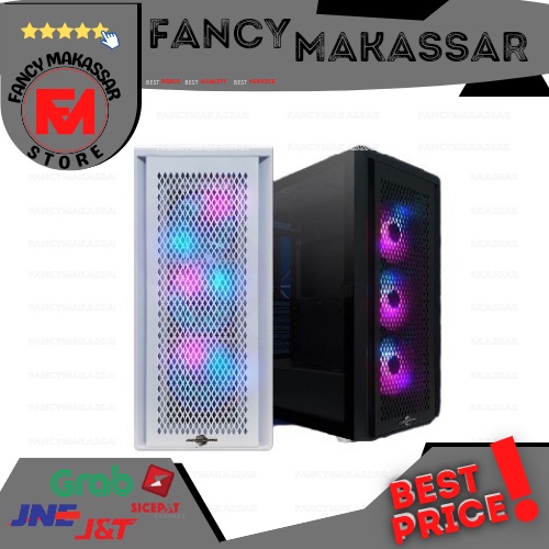 CUBE GAMING STALLA - ATX - LEFT SIDE GLASS DOOR - Dust Filter | BEST QUALITY | FANCY_MAKASSAR
