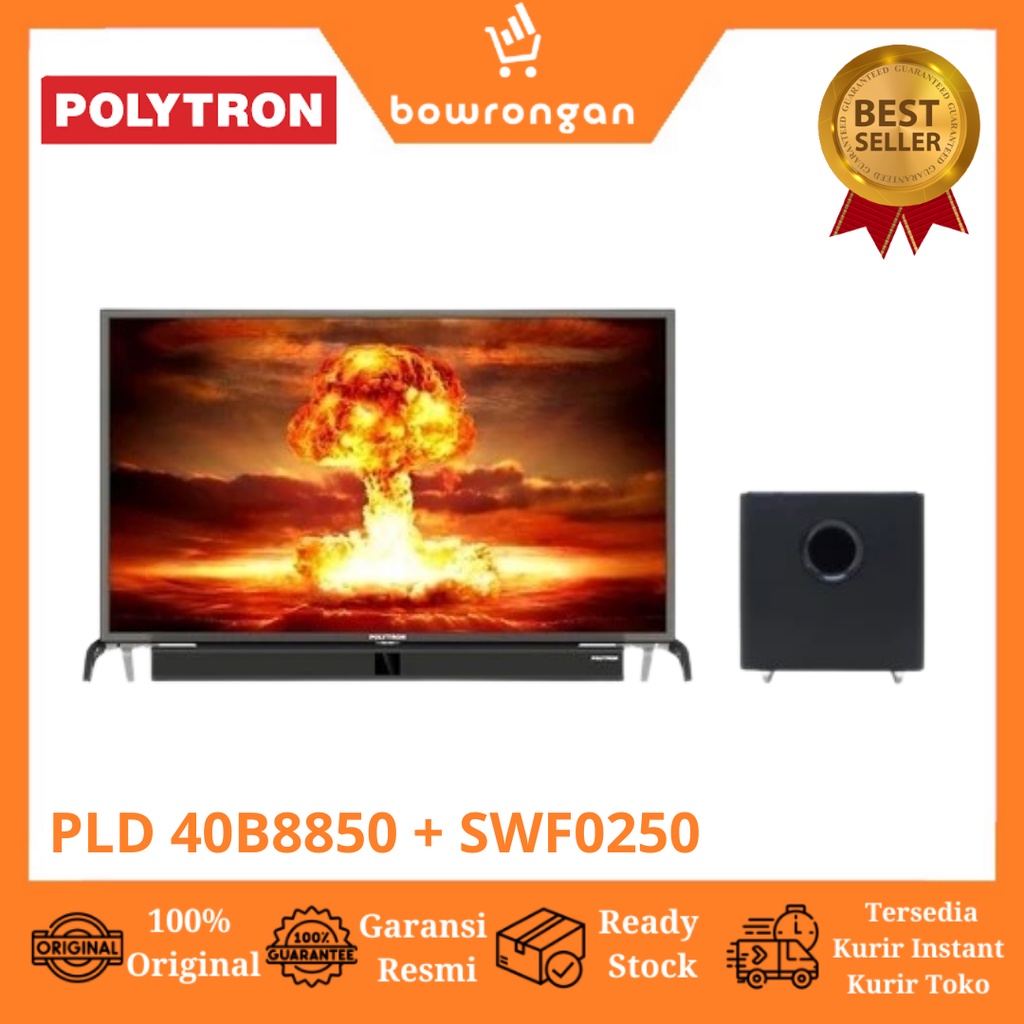 POLYTRON LED TV PLD 40B8850+SWF0250