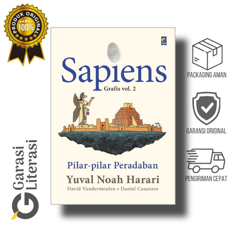 Jual Buku Sapiens Grafis 2 by Yuval Noah Harari (ORIGINAL) | Shopee ...