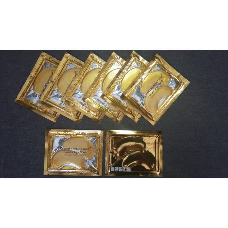 JG - MASKER MATA - COLLAGEN - Masker Mata Collagen -  Crystal Collagen Gold Eye Bag Mask Eyemask