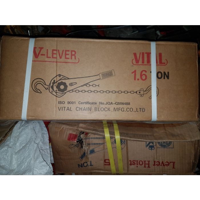 DMST | VITAL Lever Block 1.6 T - Chain Block Lever Hoist VITAL