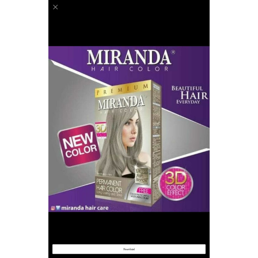 MIRANDA SEMIR HAIR COLOR 30mL