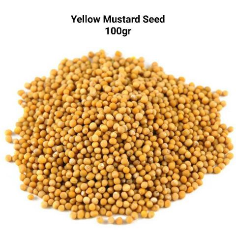 

YELOOW MUSTARD SEED 100 GR