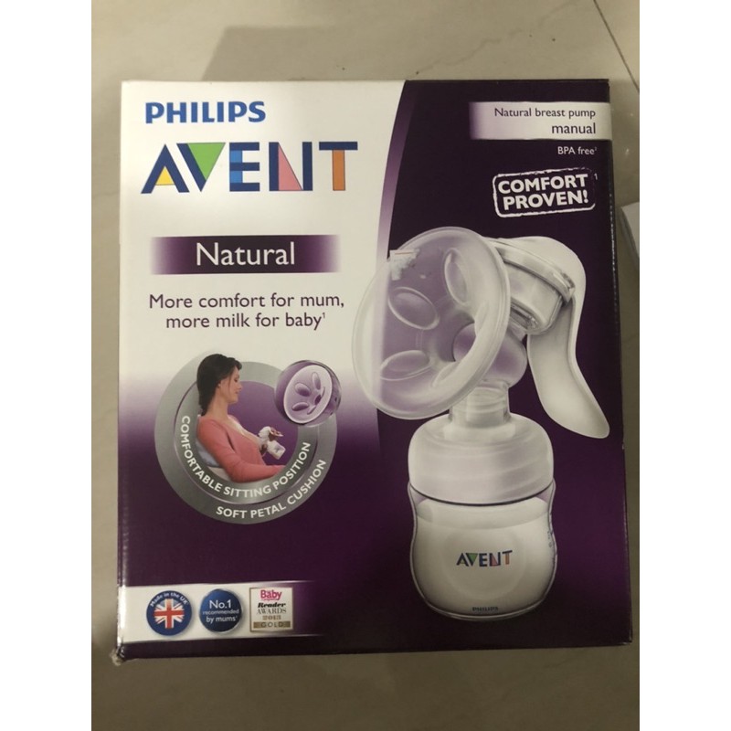 PRELOVED BEKAS philips avent pompa manual /natural breast pump manual