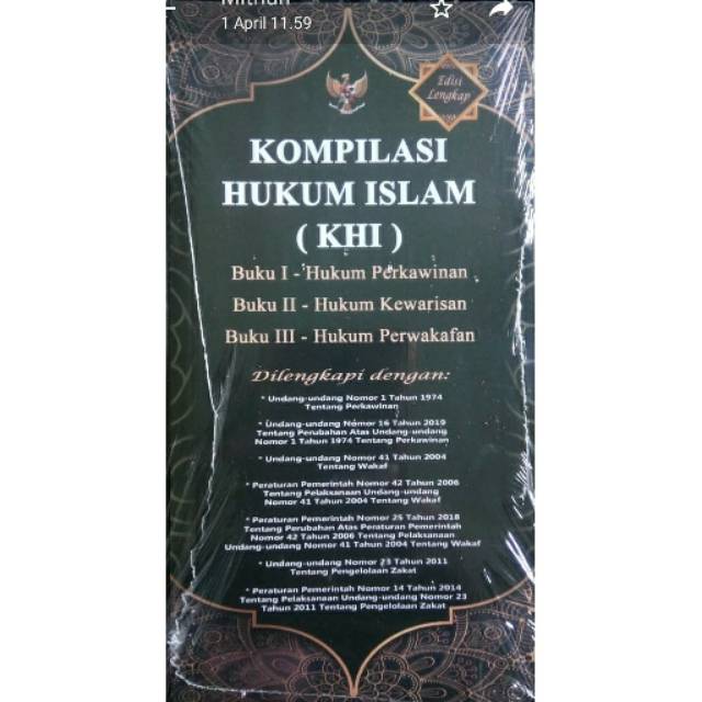 Buku Kompilasi Hukum Islam Edisi Revisi  Shopee Indonesia