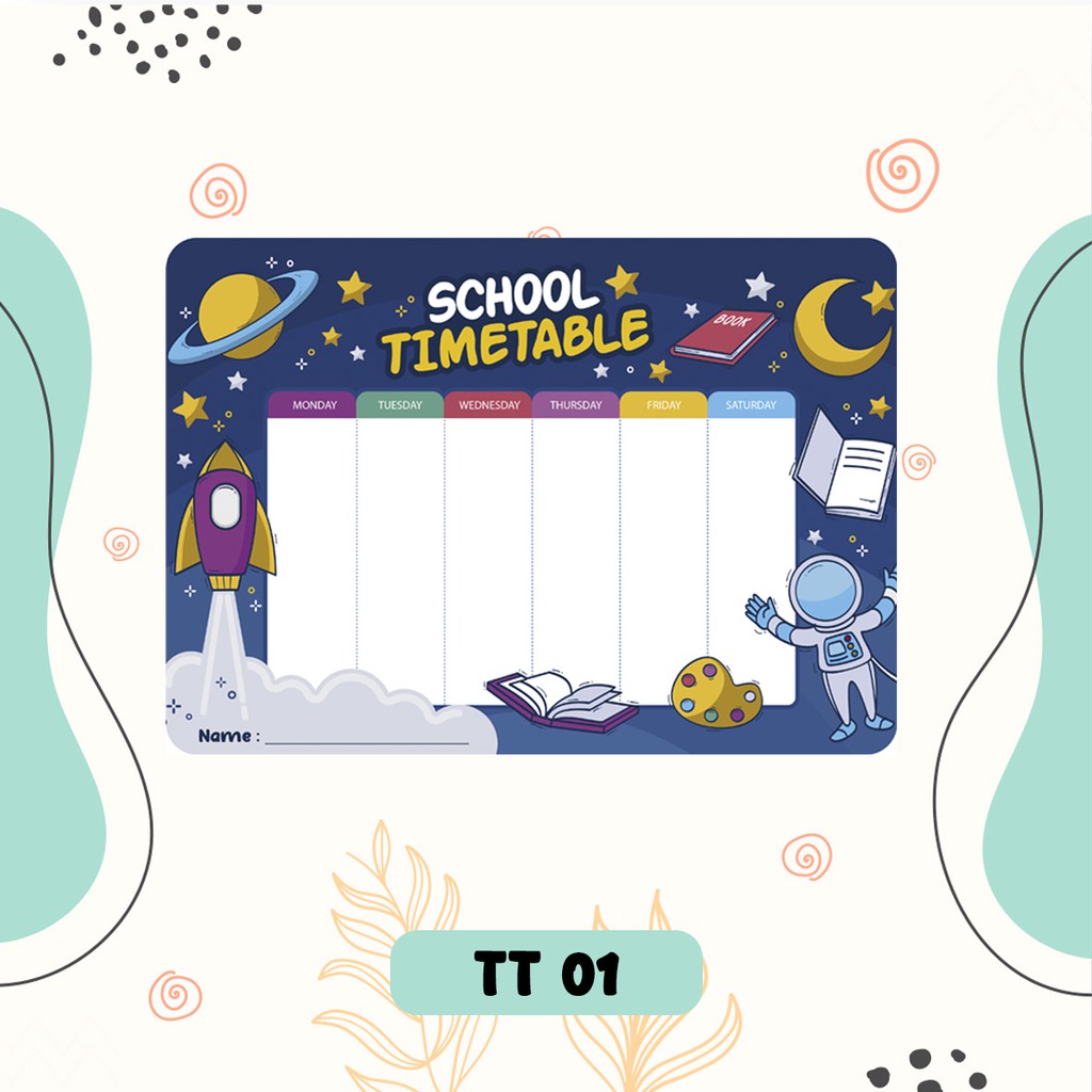 

JADWAL PELAJARAN/PLANNER ANAK TERMURAH