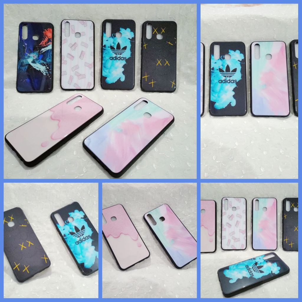 HARD CASE FUZE GLASS KARAKTER KACA SAMSUNG J2 PRIME A51 A71 M31 A01