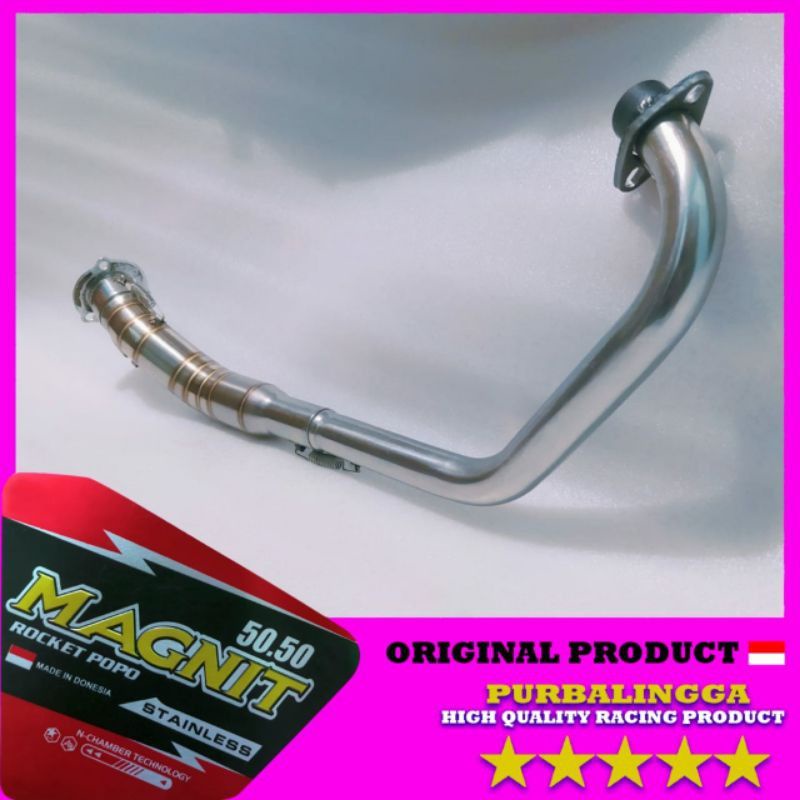 Leher knalpot satria Fu dengan adaptor only