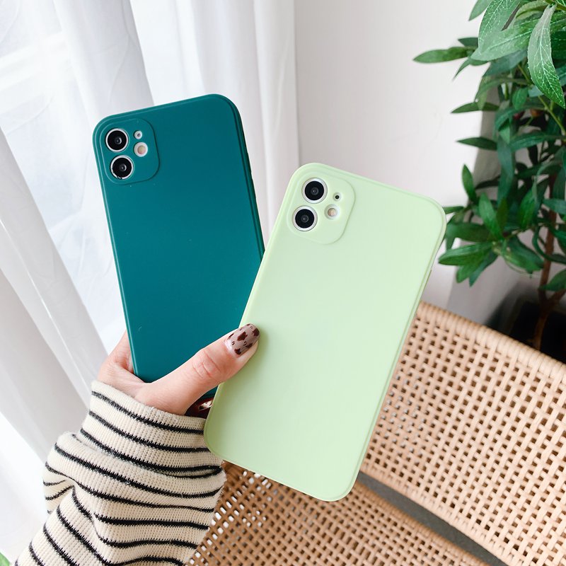 Case iP iPhone 11 Pro Max Fine Hole Soft Casing Candy Color