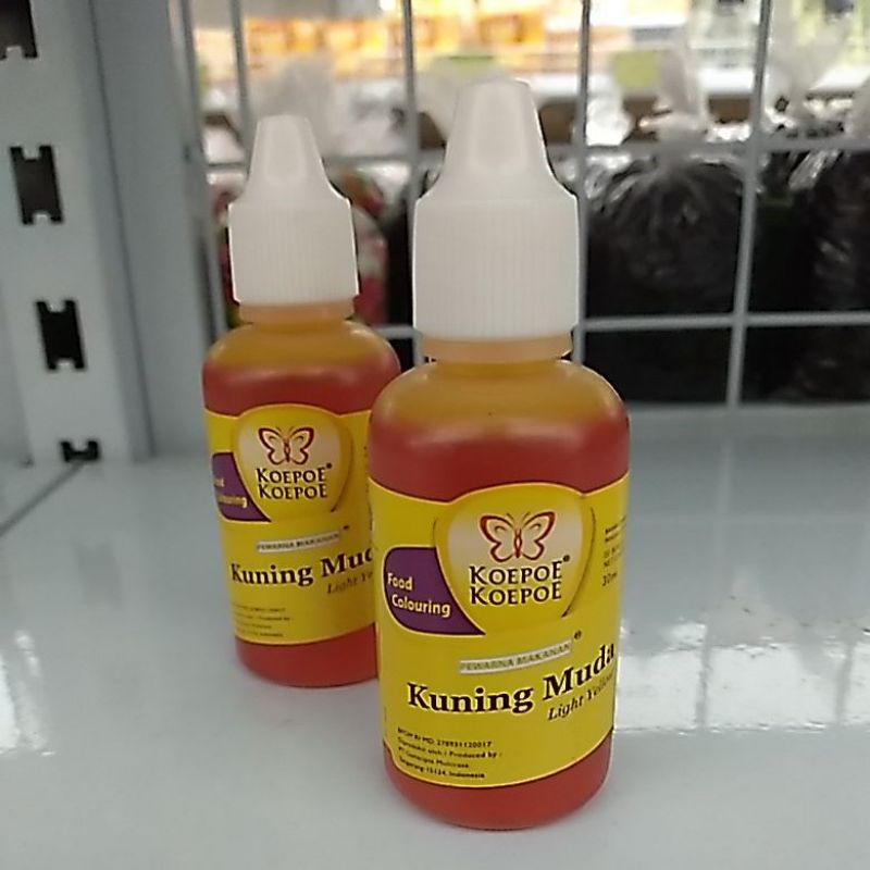

Pewarna Makanan Kuning Muda Koepoe Koepoe 30 ml