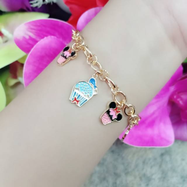 Gelang Mickey minny kombinasi