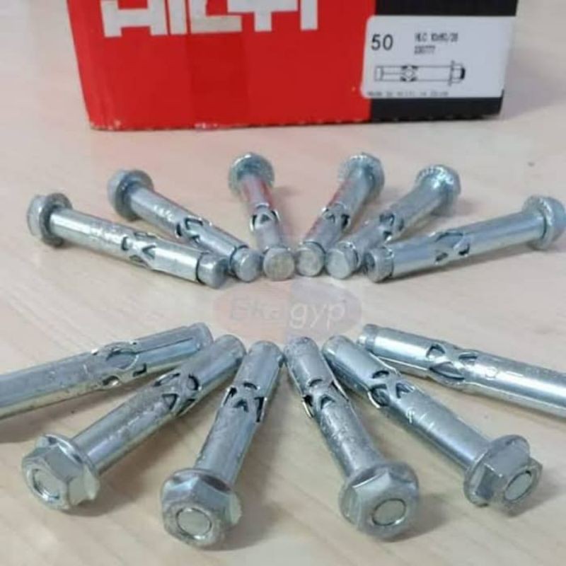 Jual HILTI DYNABOLT SLEEVE ANCHOR M10 X 60MM Indonesia