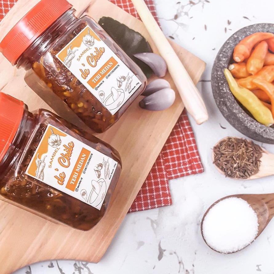 

Flash Sale!! (ssg-288) SAMBAL TERI MEDAN 170g