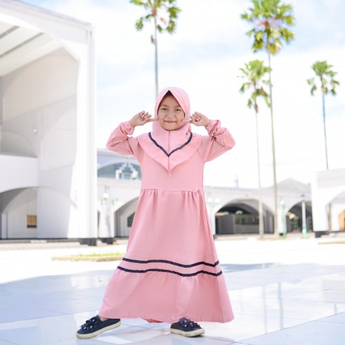 Pakaian gamis anak perempuan / gamis anak perempuan