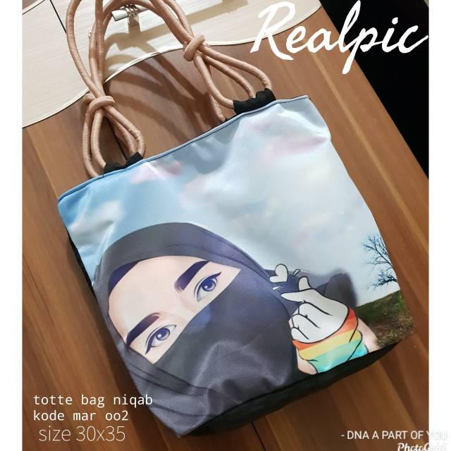 Tote bag hijab