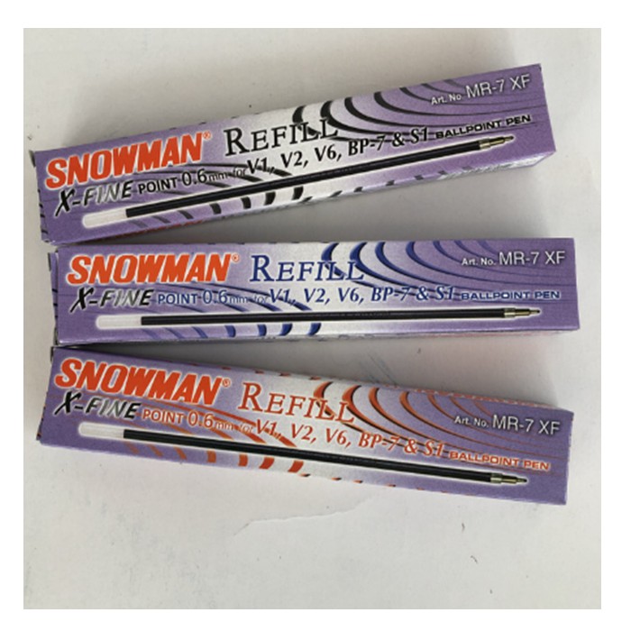 

ISI PEN SNOWMAN V5 / REFILL TINTA PULPEN V5