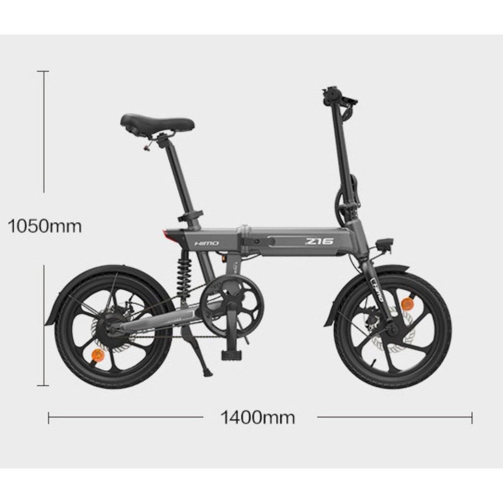 Sepeda Lipat Listrik Xiaomi Himo Z16 16 Inch Electric Bike Allumunium Alloy-1