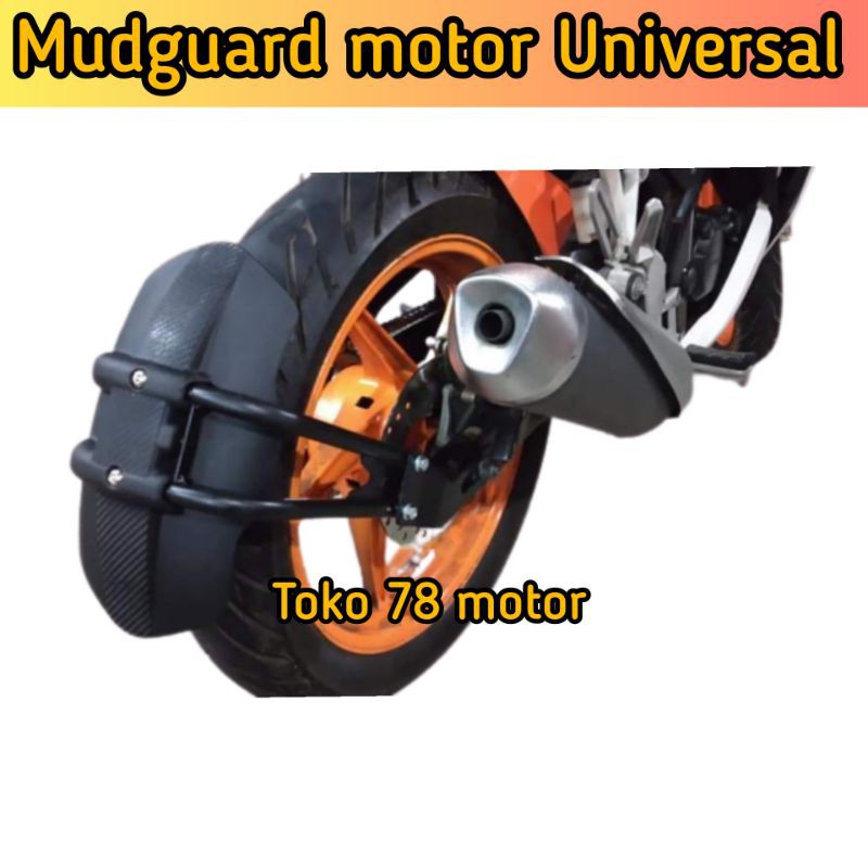 Mudguard motor UniversalCbr150 S CBR 150 R Ninja 250 dll universall