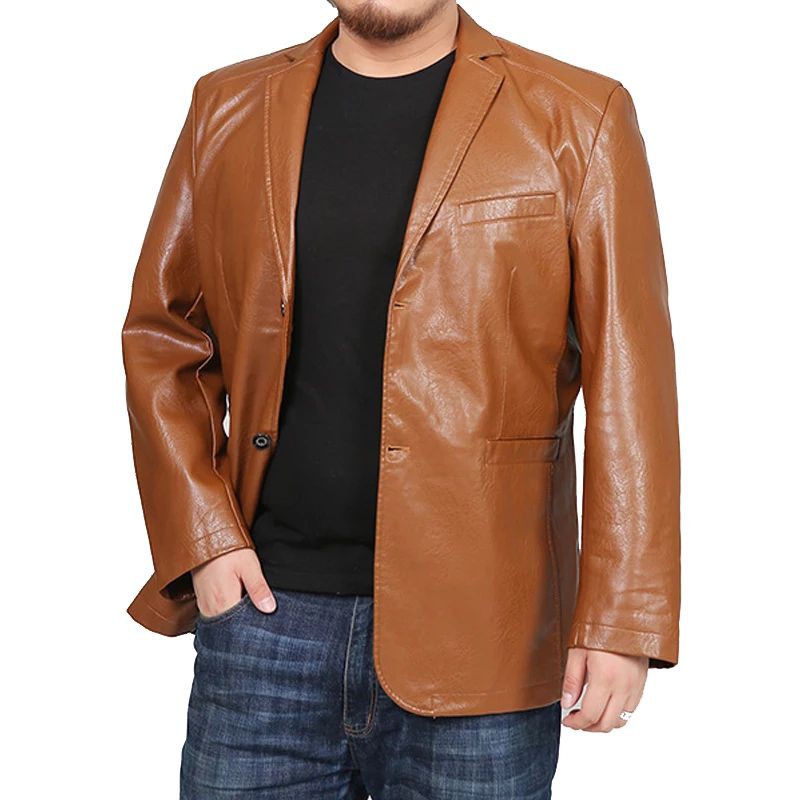 Jas pria kulit asli big size xxxl super original | jaket kulit pria asli domba