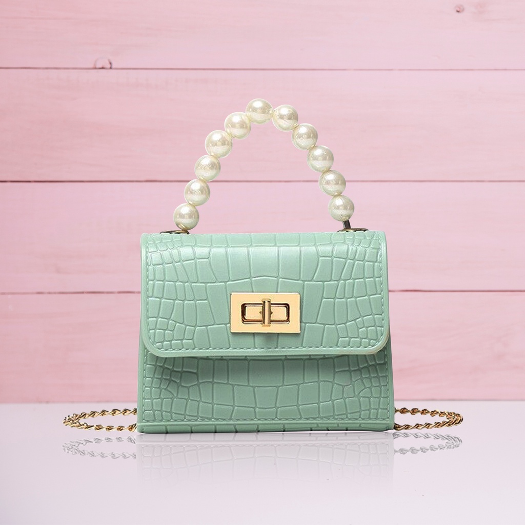 Slingbag Handbag Mini Jelly Korea Paket Bundling Glamorous Style TAS SELEMPANG WANITA ELLOSOBAG KODE (ET04)